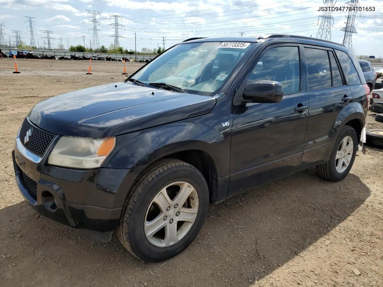 2008 Suzuki Grand Vitara Luxury VIN: JS3TD947784101653 Lot: 55773325