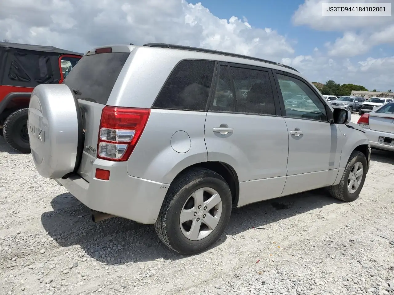 2008 Suzuki Grand Vitara Xsport VIN: JS3TD944184102061 Lot: 56032455