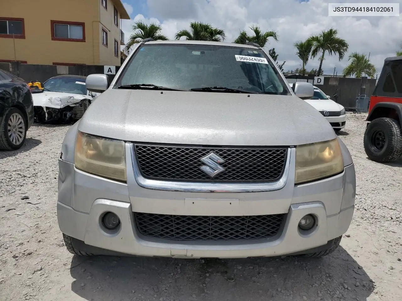 2008 Suzuki Grand Vitara Xsport VIN: JS3TD944184102061 Lot: 56032455