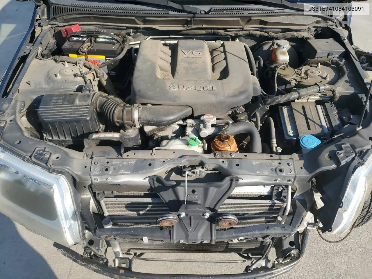 2008 Suzuki Grand Vitara VIN: JS3TE941084103091 Lot: 62013645