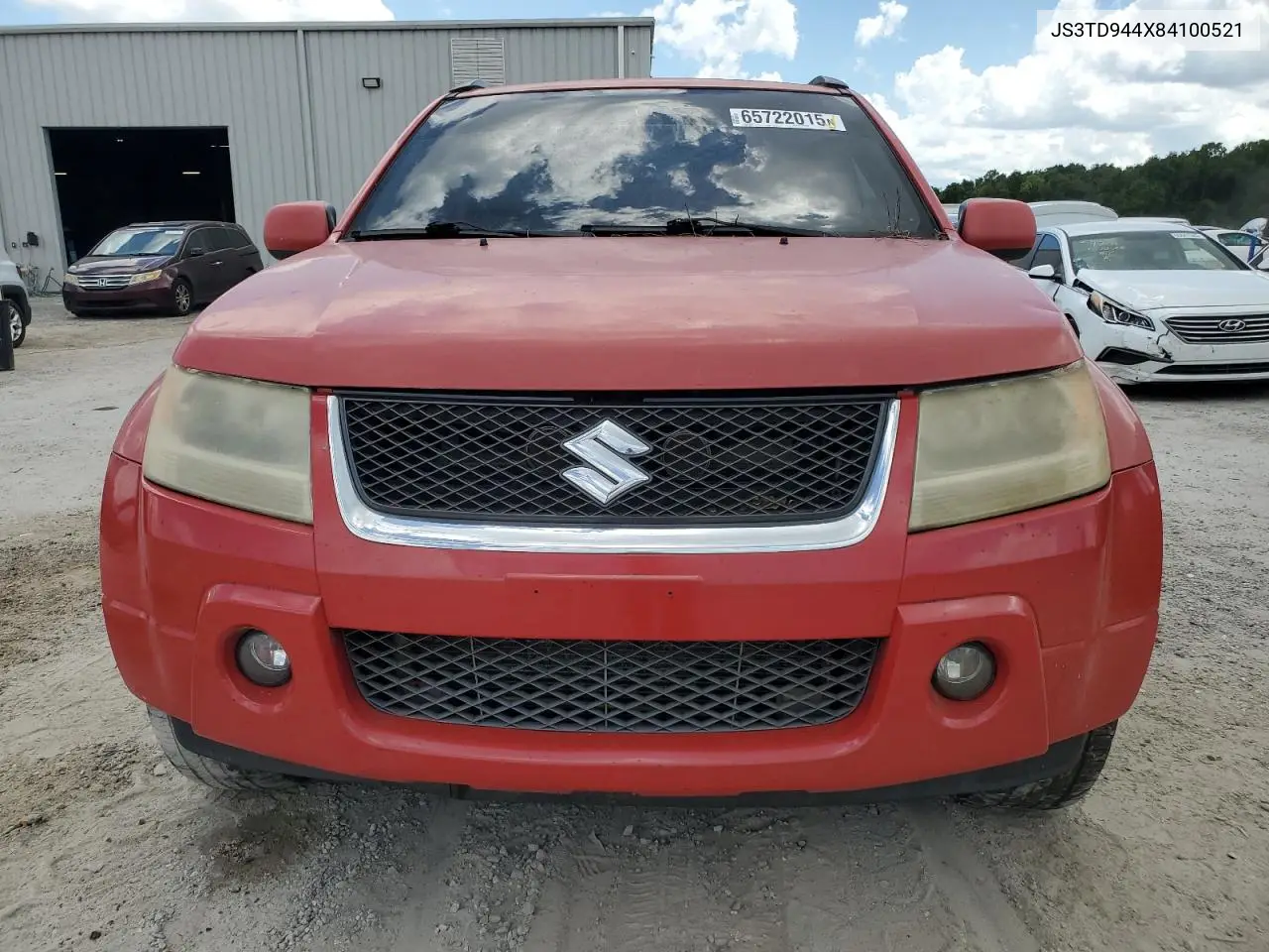 2008 Suzuki Grand Vitara Xsport VIN: JS3TD944X84100521 Lot: 65722015