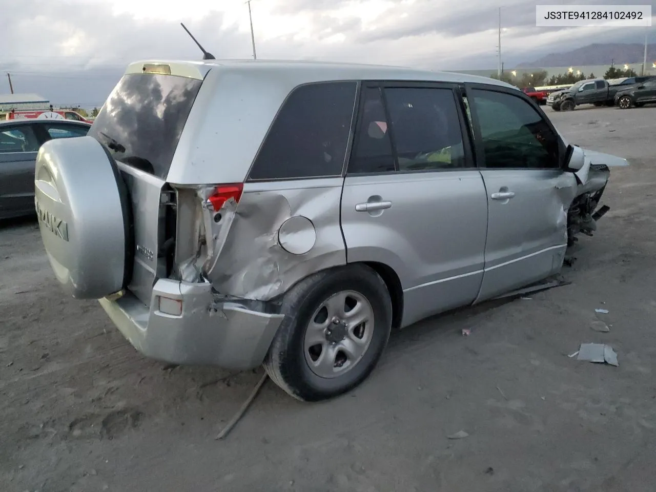 2008 Suzuki Grand Vitara VIN: JS3TE941284102492 Lot: 86216724