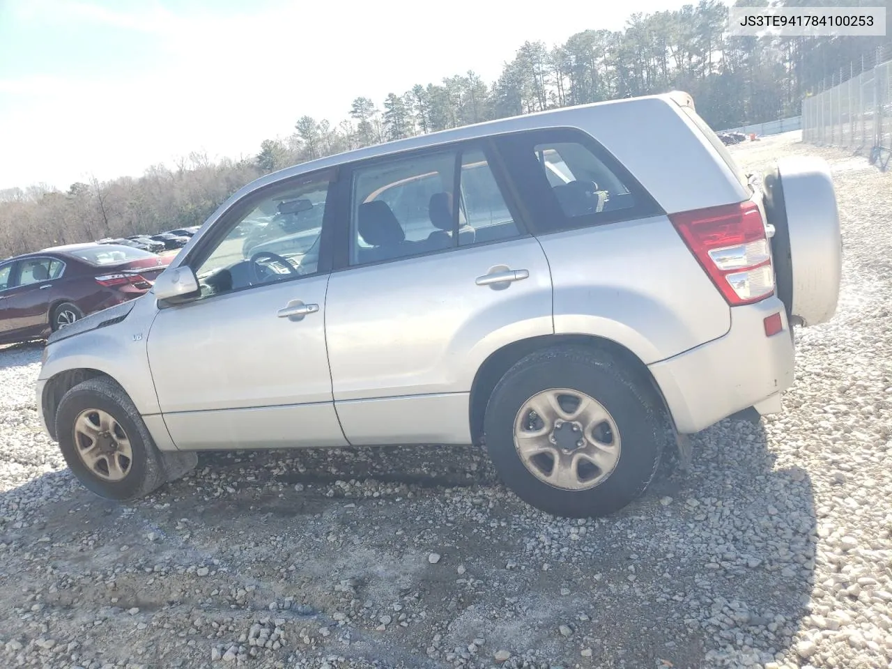2008 Suzuki Grand Vitara VIN: JS3TE941784100253 Lot: 88576955
