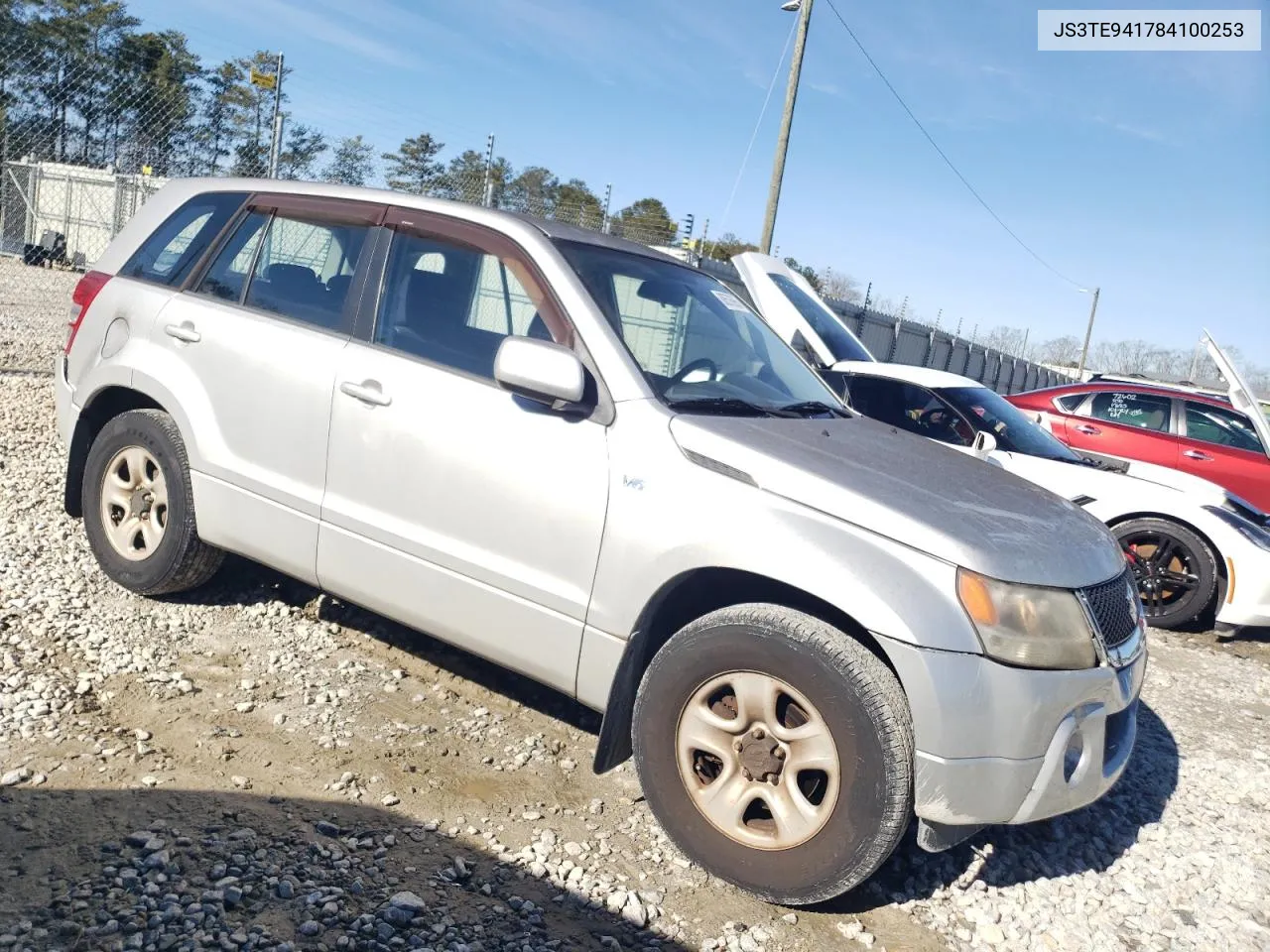2008 Suzuki Grand Vitara VIN: JS3TE941784100253 Lot: 88576955