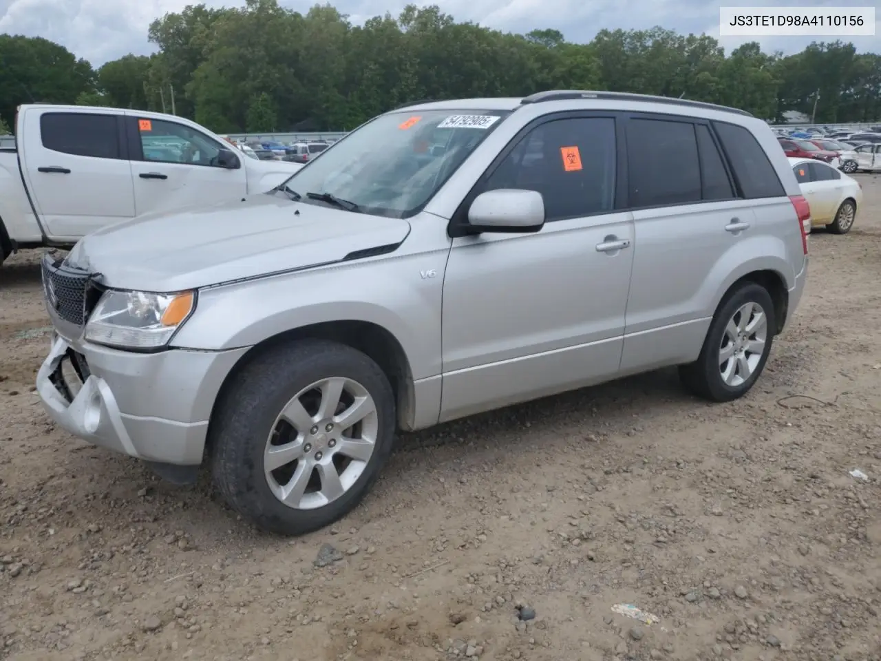 2010 Suzuki Grand Vitara Jlx VIN: JS3TE1D98A4110156 Lot: 54792905