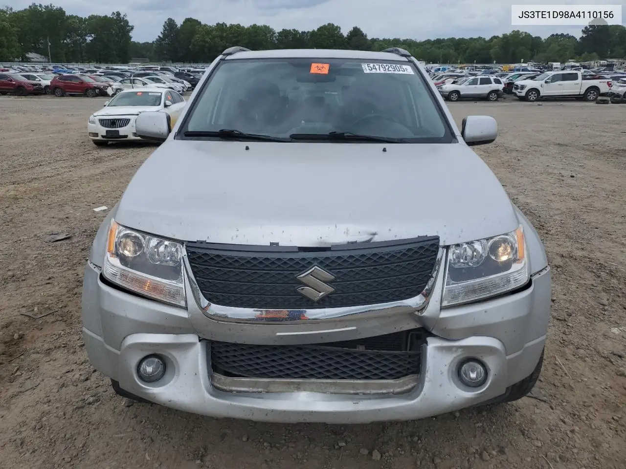 2010 Suzuki Grand Vitara Jlx VIN: JS3TE1D98A4110156 Lot: 54792905