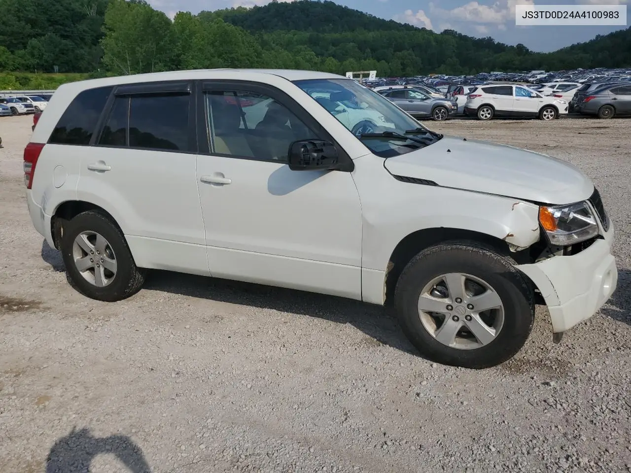2010 Suzuki Grand Vitara Premium VIN: JS3TD0D24A4100983 Lot: 60311295