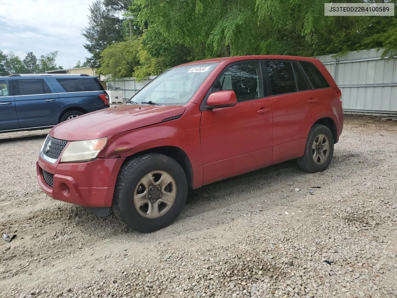 2011 Suzuki Grand Vitara Premium VIN: JS3TE0D22B4100589 Lot: 52140634