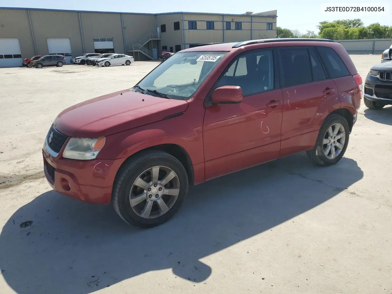 2011 Suzuki Grand Vitara Jlx VIN: JS3TE0D72B4100054 Lot: 52535705