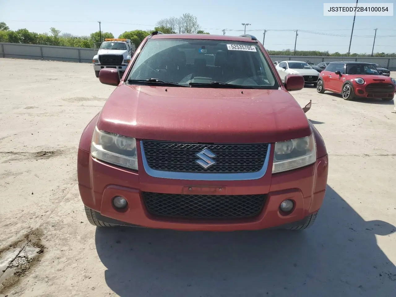 2011 Suzuki Grand Vitara Jlx VIN: JS3TE0D72B4100054 Lot: 52535705