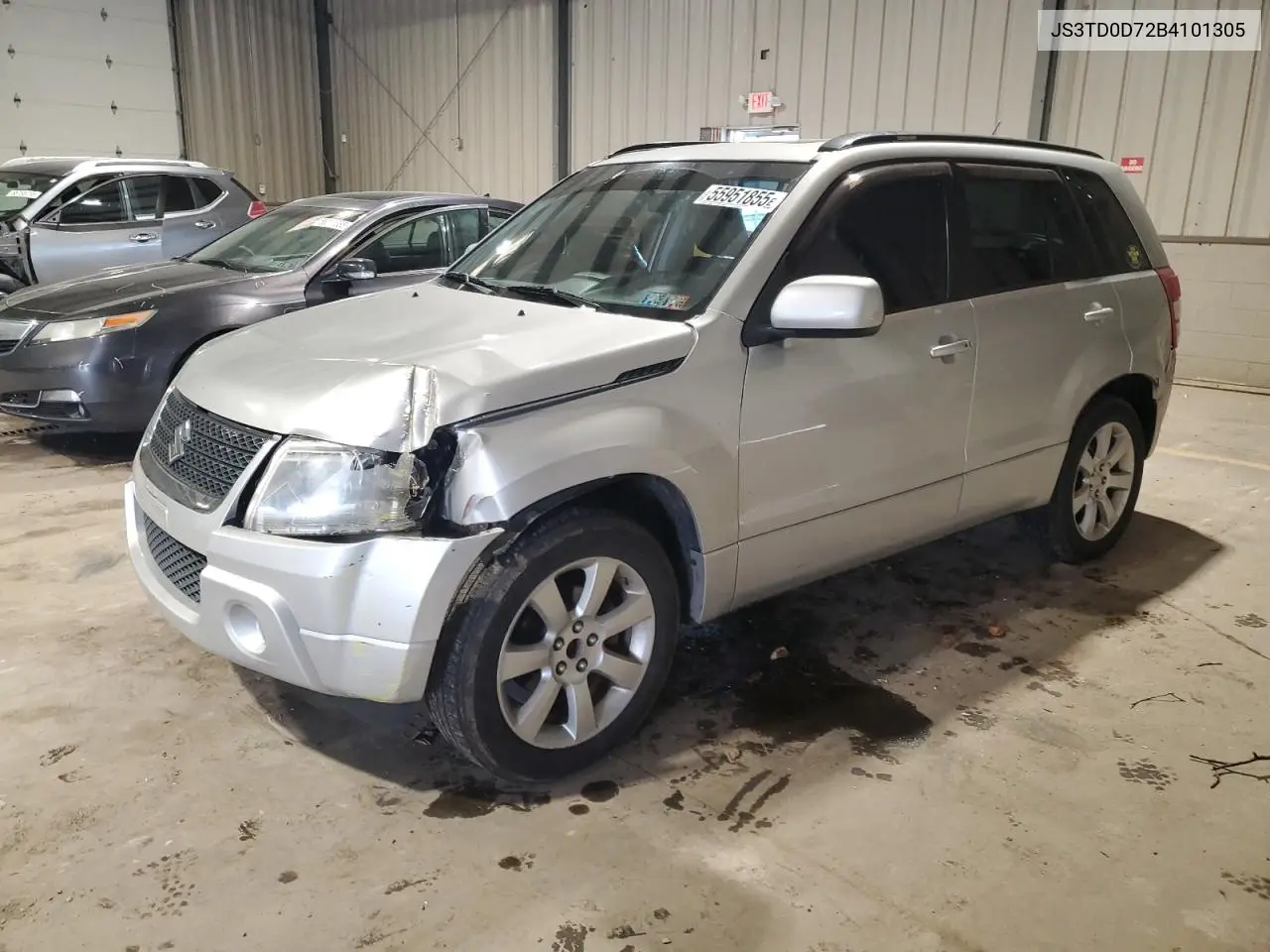 2011 Suzuki Grand Vitara Jlx VIN: JS3TD0D72B4101305 Lot: 55951855