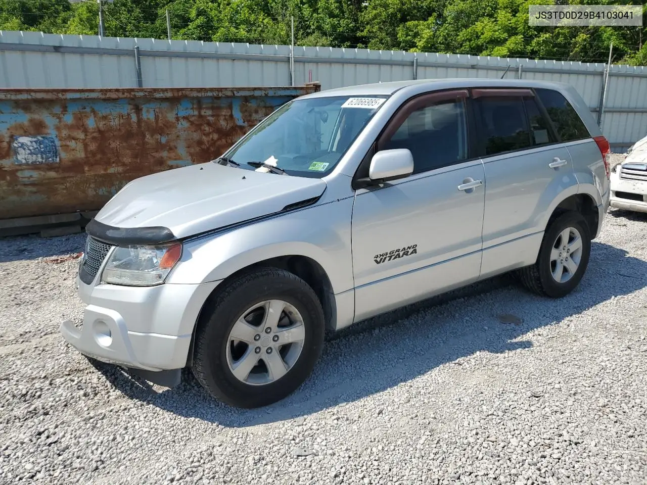 2011 Suzuki Grand Vitara Premium VIN: JS3TD0D29B4103041 Lot: 62066985