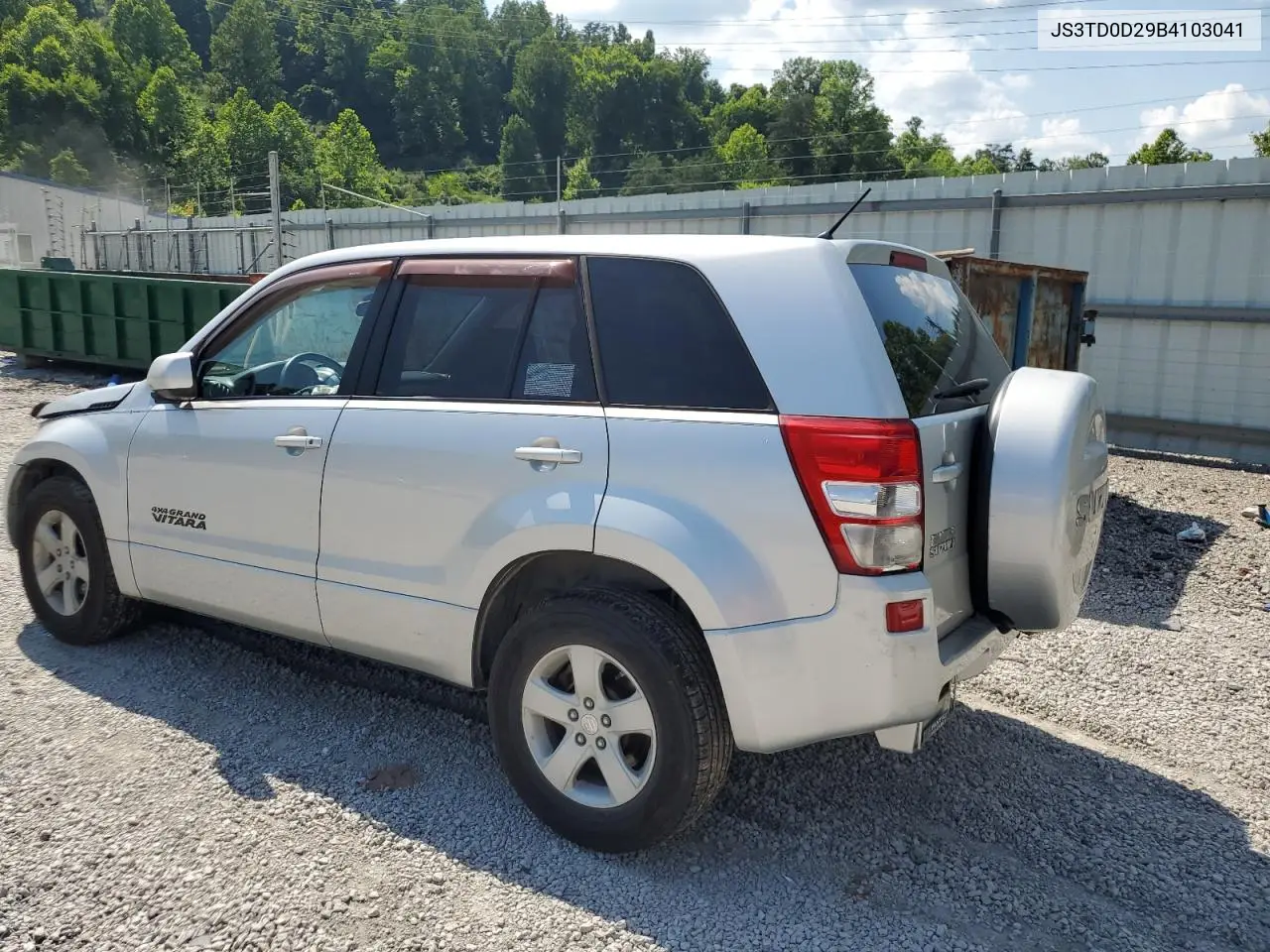 2011 Suzuki Grand Vitara Premium VIN: JS3TD0D29B4103041 Lot: 62066985