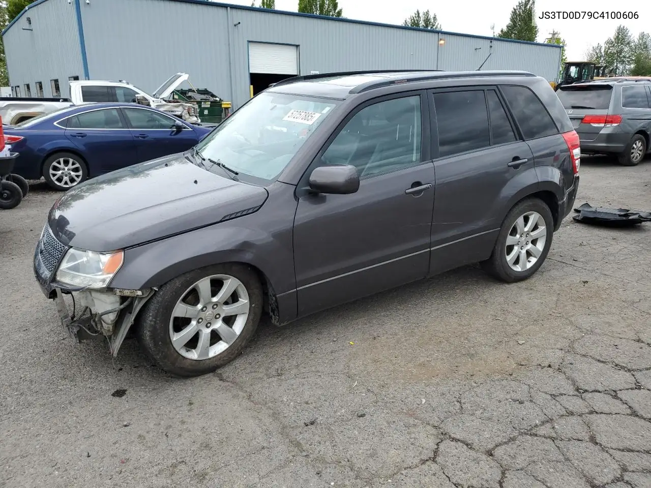 2012 Suzuki Grand Vitara Jlx VIN: JS3TD0D79C4100606 Lot: 57257885