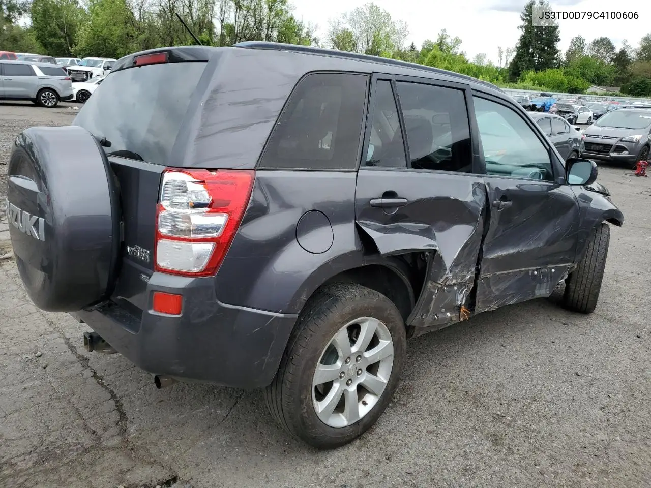 2012 Suzuki Grand Vitara Jlx VIN: JS3TD0D79C4100606 Lot: 57257885
