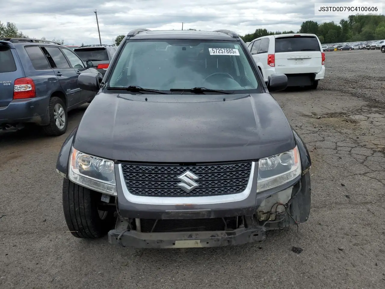 2012 Suzuki Grand Vitara Jlx VIN: JS3TD0D79C4100606 Lot: 57257885