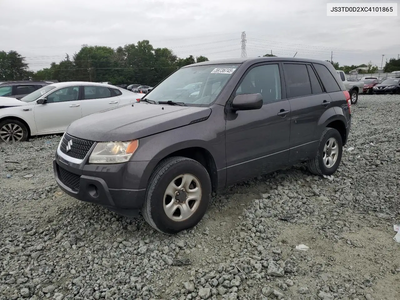 2012 Suzuki Grand Vitara Premium VIN: JS3TD0D2XC4101865 Lot: 59736745