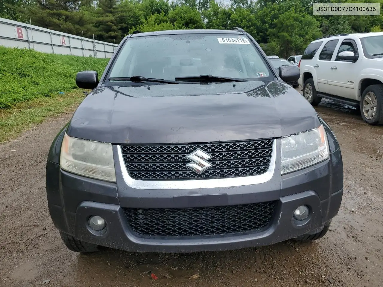 2012 Suzuki Grand Vitara Jlx VIN: JS3TD0D77C4100636 Lot: 61036115