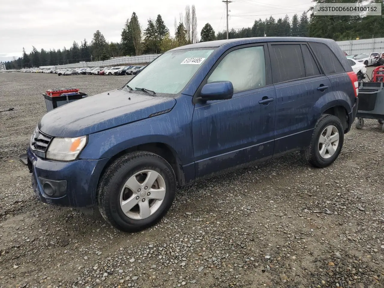 2013 Suzuki Grand Vitara Premium VIN: JS3TD0D66D4100152 Lot: 51374495