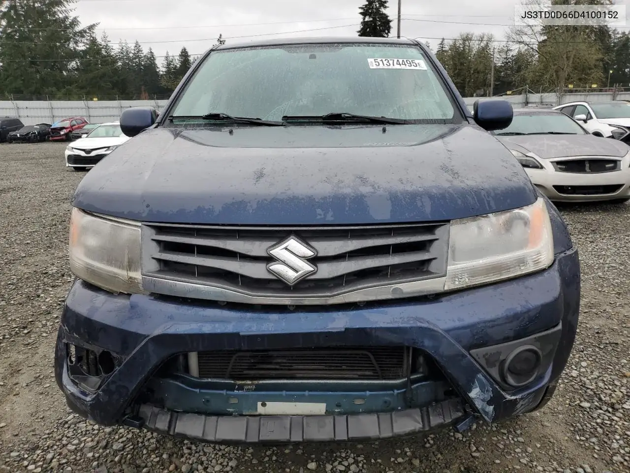 2013 Suzuki Grand Vitara Premium VIN: JS3TD0D66D4100152 Lot: 51374495