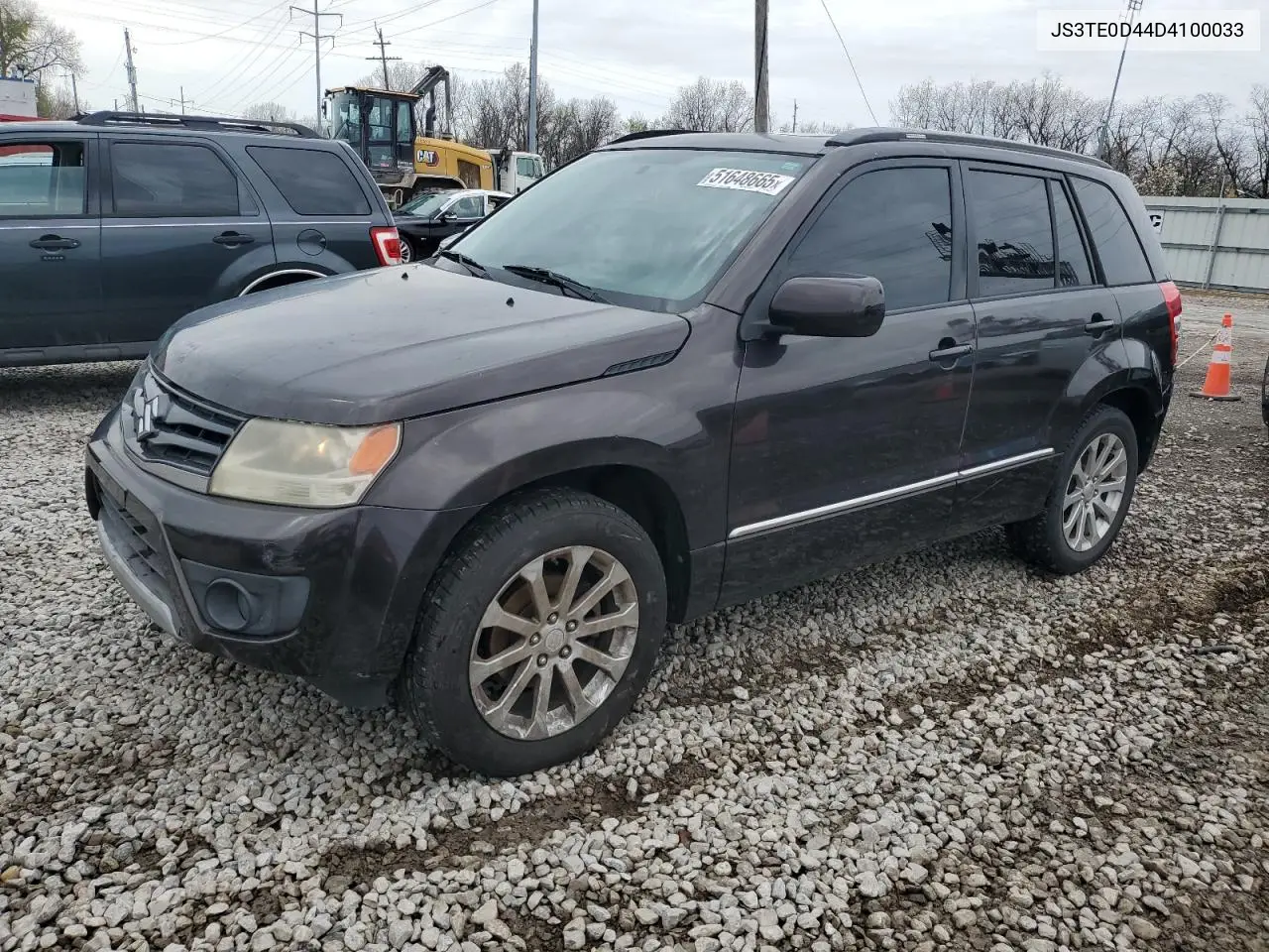 2013 Suzuki Grand Vitara Xsport VIN: JS3TE0D44D4100033 Lot: 51648665