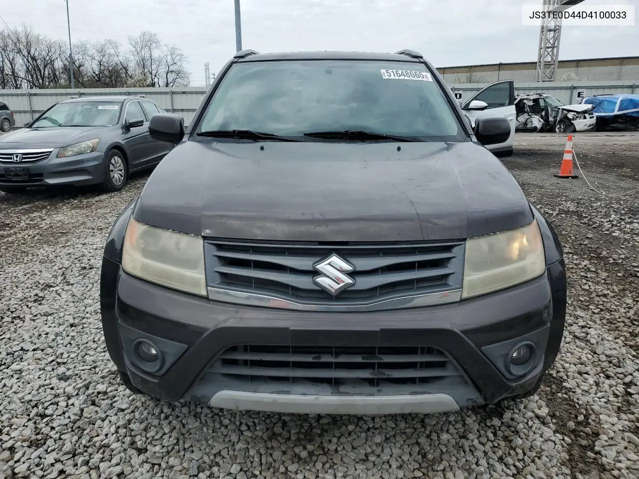 2013 Suzuki Grand Vitara Xsport VIN: JS3TE0D44D4100033 Lot: 51648665
