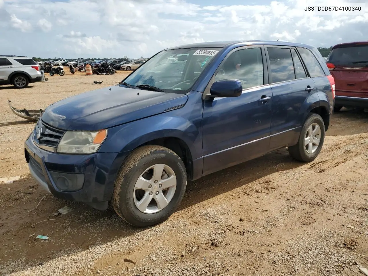 2013 Suzuki Grand Vitara Premium VIN: JS3TD0D67D4100340 Lot: 58394815