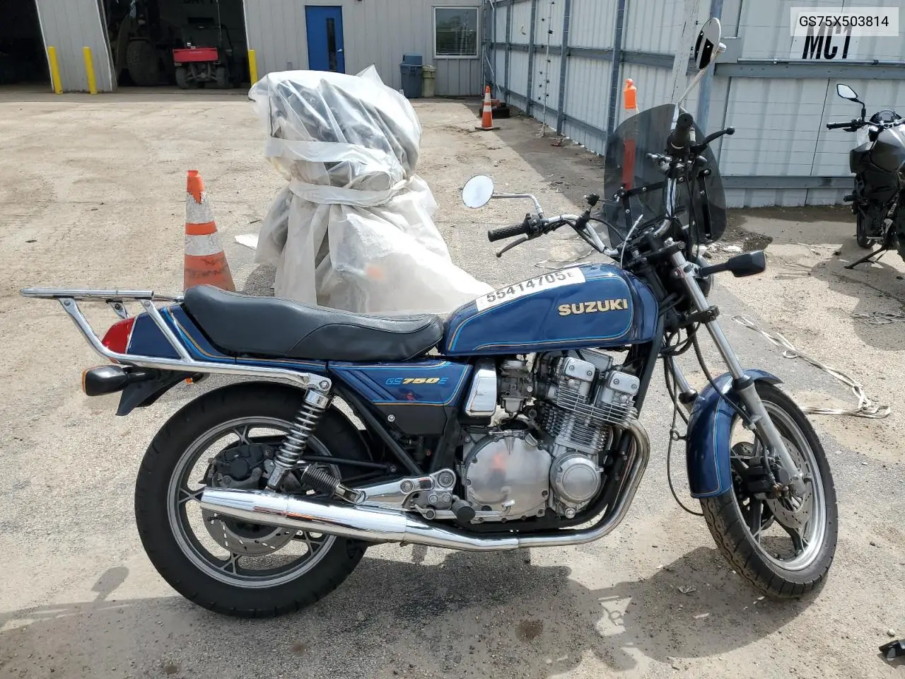 1980 Suzuki Gs750 VIN: GS75X503814 Lot: 55414705
