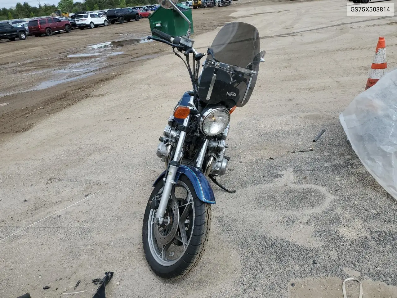 1980 Suzuki Gs750 VIN: GS75X503814 Lot: 55414705