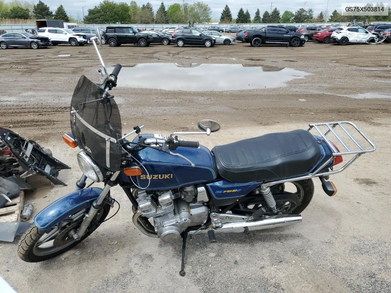 1980 Suzuki Gs750 VIN: GS75X503814 Lot: 55414705