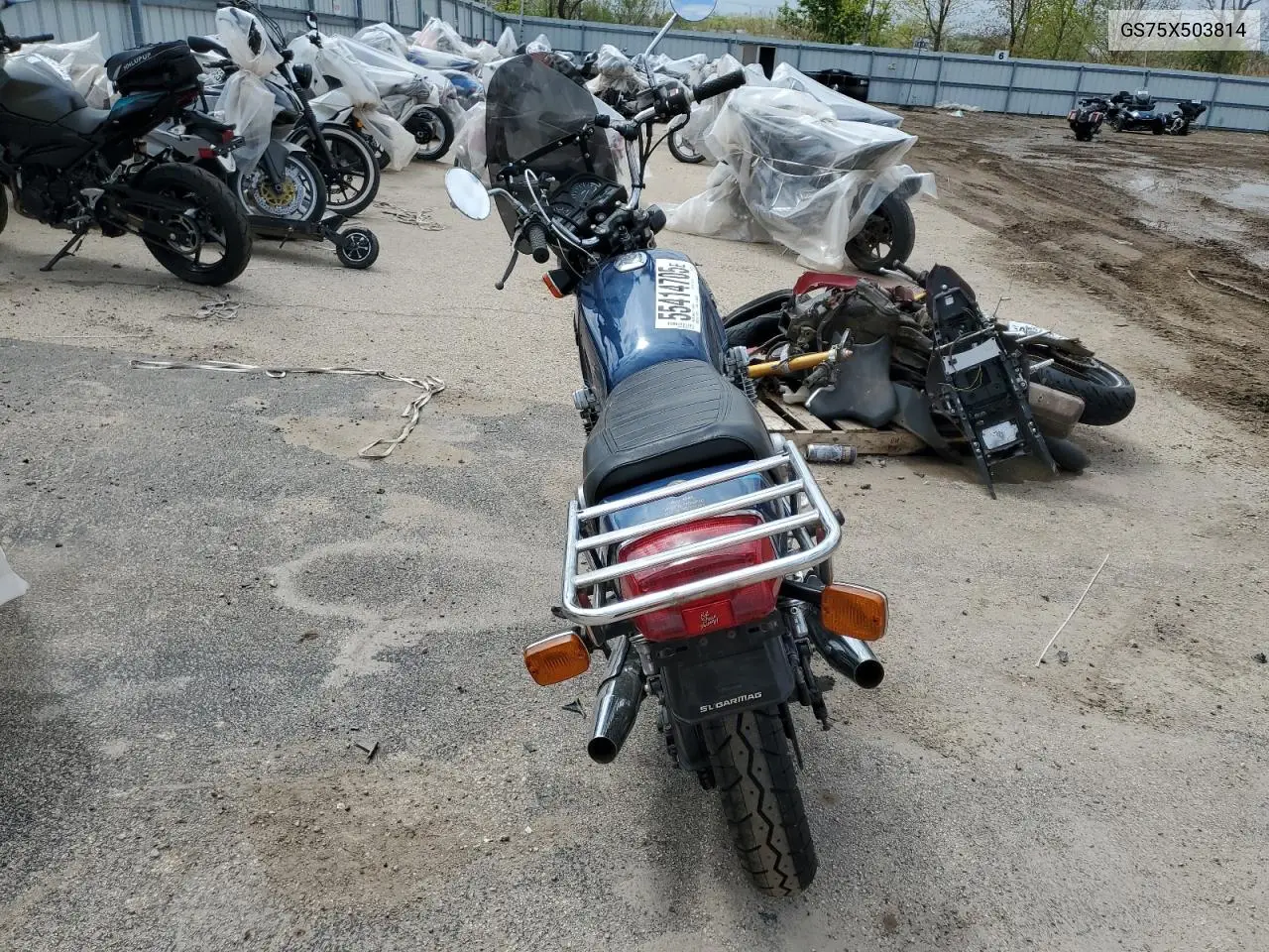 1980 Suzuki Gs750 VIN: GS75X503814 Lot: 55414705