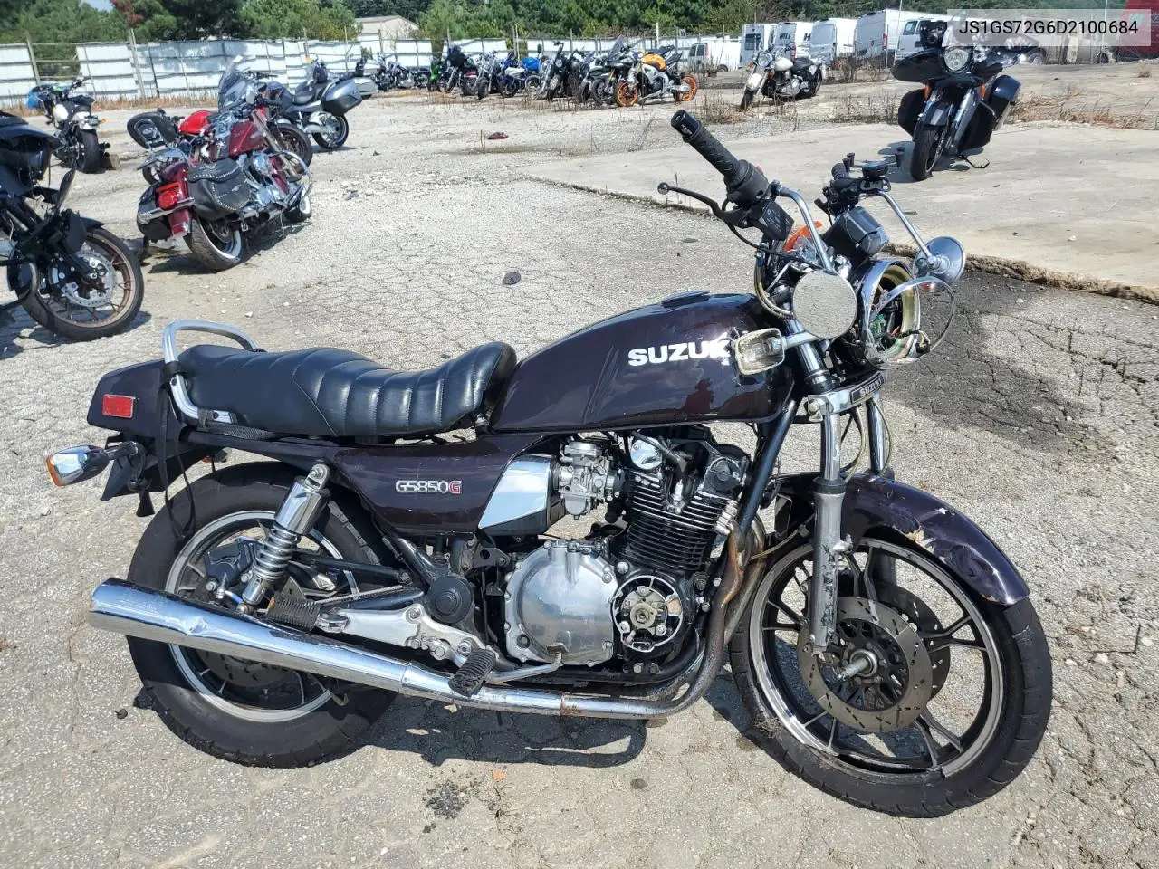 1983 Suzuki Gs850 G VIN: JS1GS72G6D2100684 Lot: 65403274