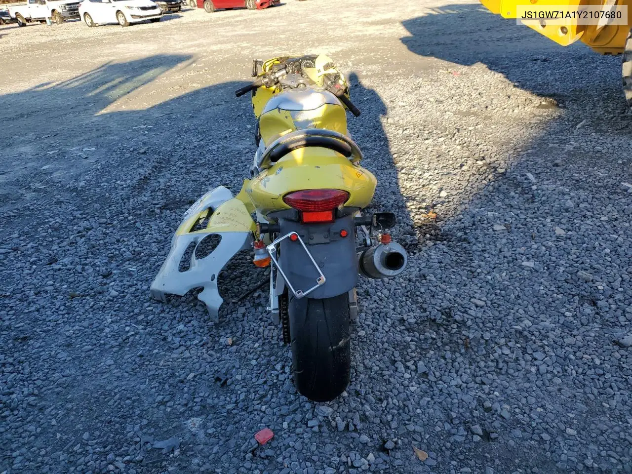 2000 Suzuki Gsx1300 R VIN: JS1GW71A1Y2107680 Lot: 88930785