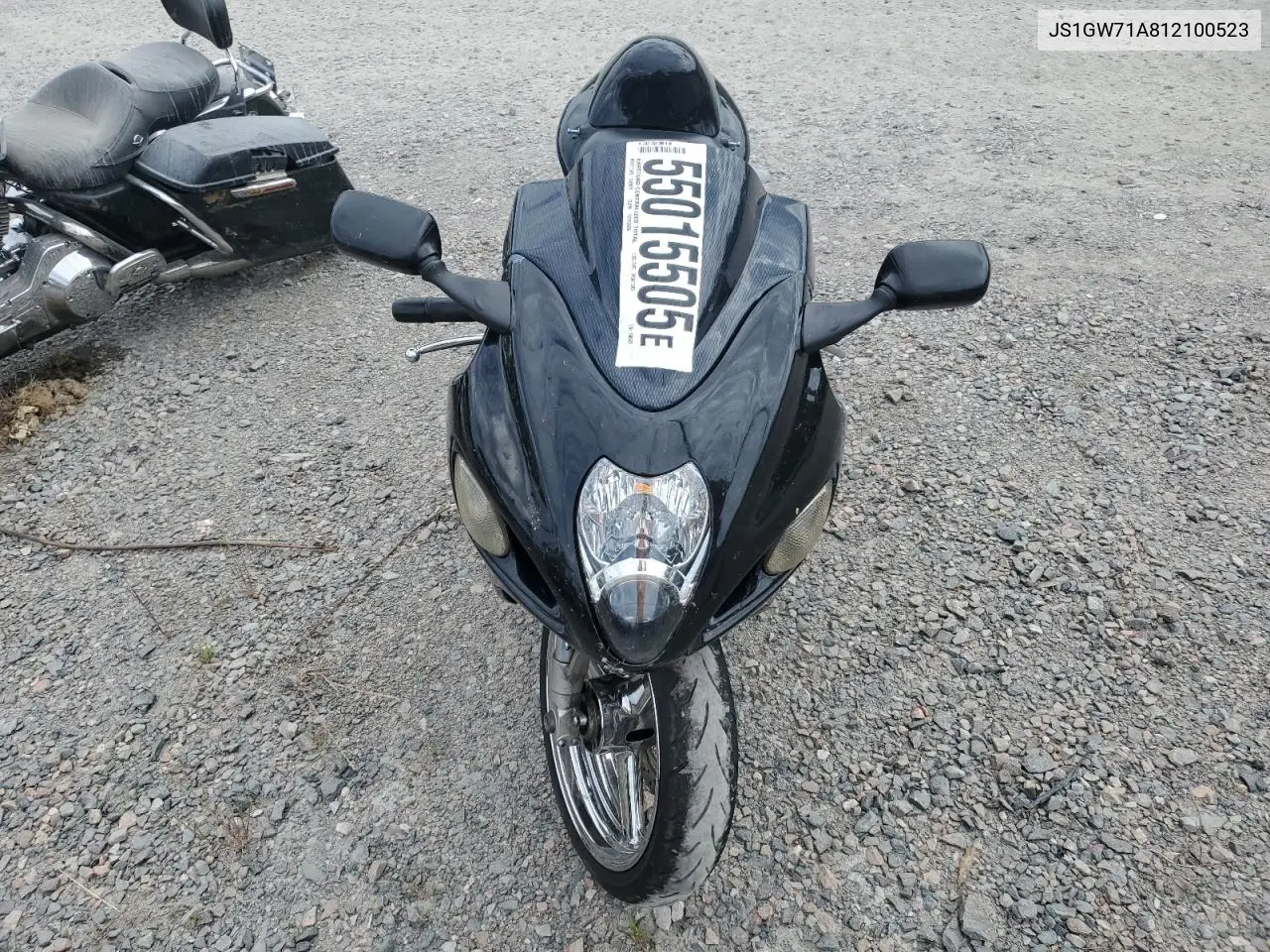 2001 Suzuki Gsx1300 R VIN: JS1GW71A812100523 Lot: 55015505