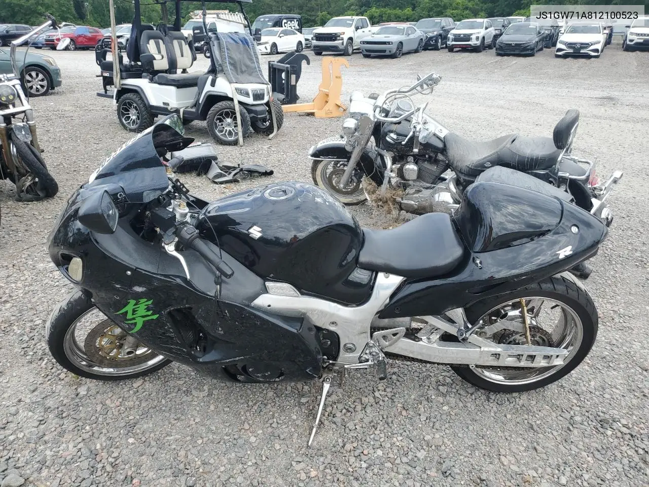 2001 Suzuki Gsx1300 R VIN: JS1GW71A812100523 Lot: 55015505