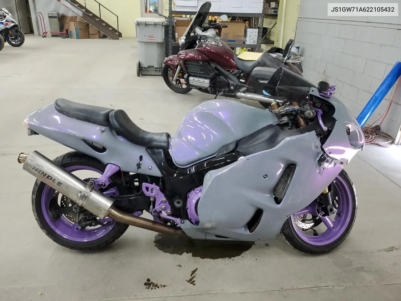 2002 Suzuki Gsx1300 R VIN: JS1GW71A622105432 Lot: 55630275