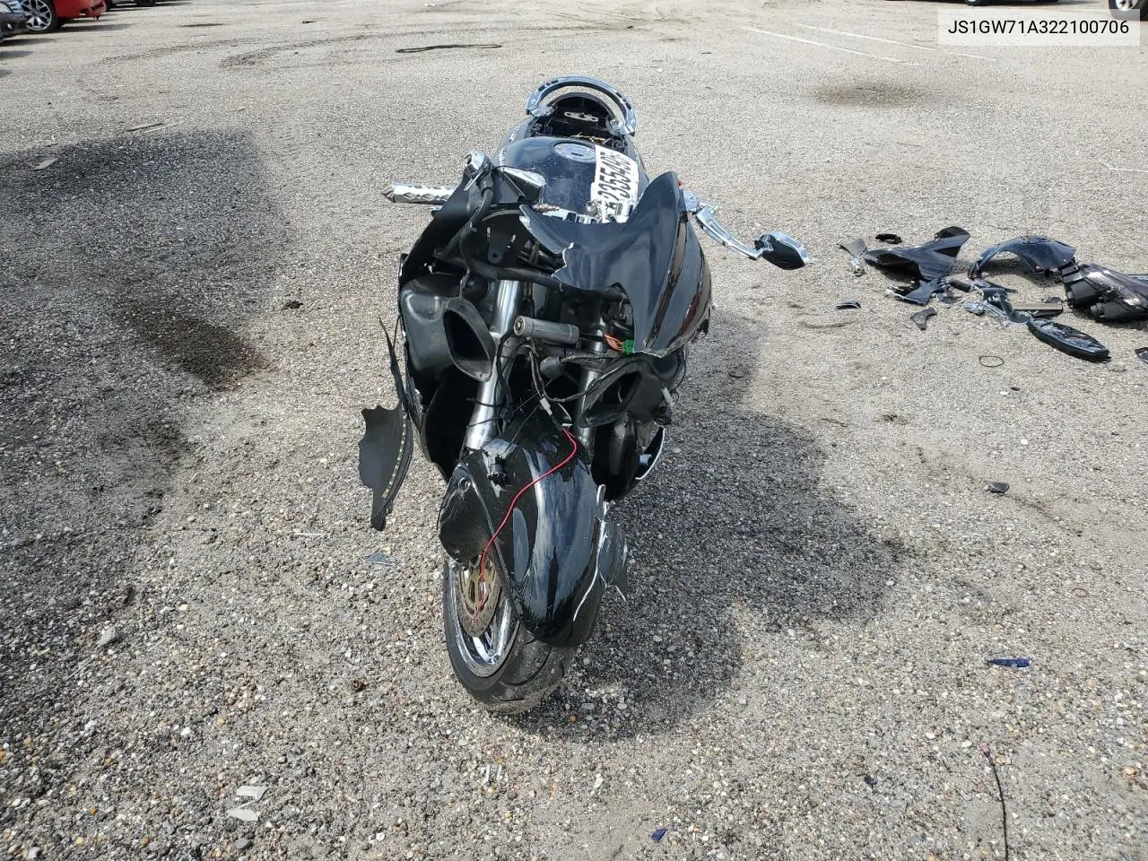 2002 Suzuki Gsx1300 R VIN: JS1GW71A322100706 Lot: 62355495