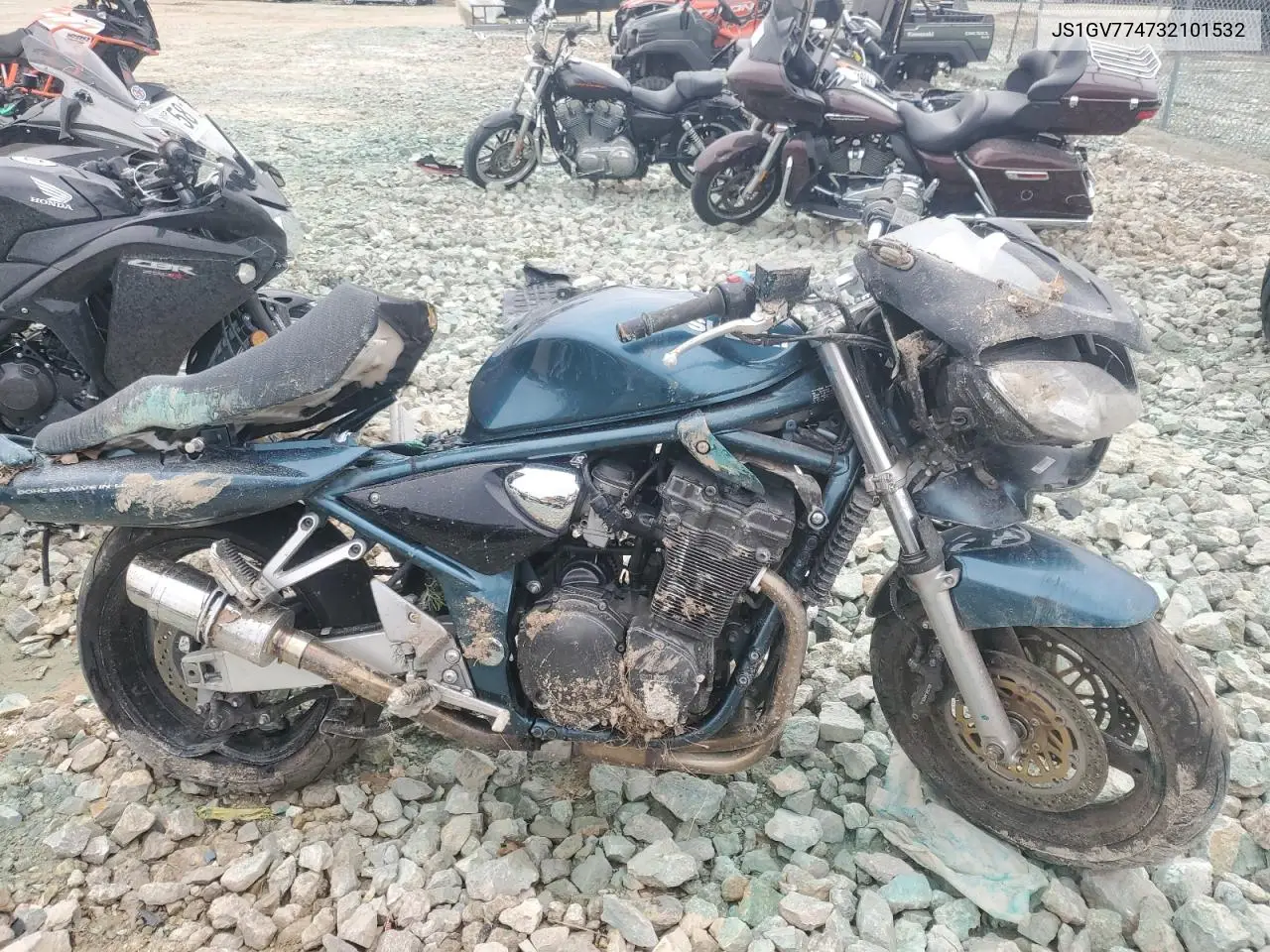 2003 Suzuki Gsf1200 Ba VIN: JS1GV774732101532 Lot: 50824105