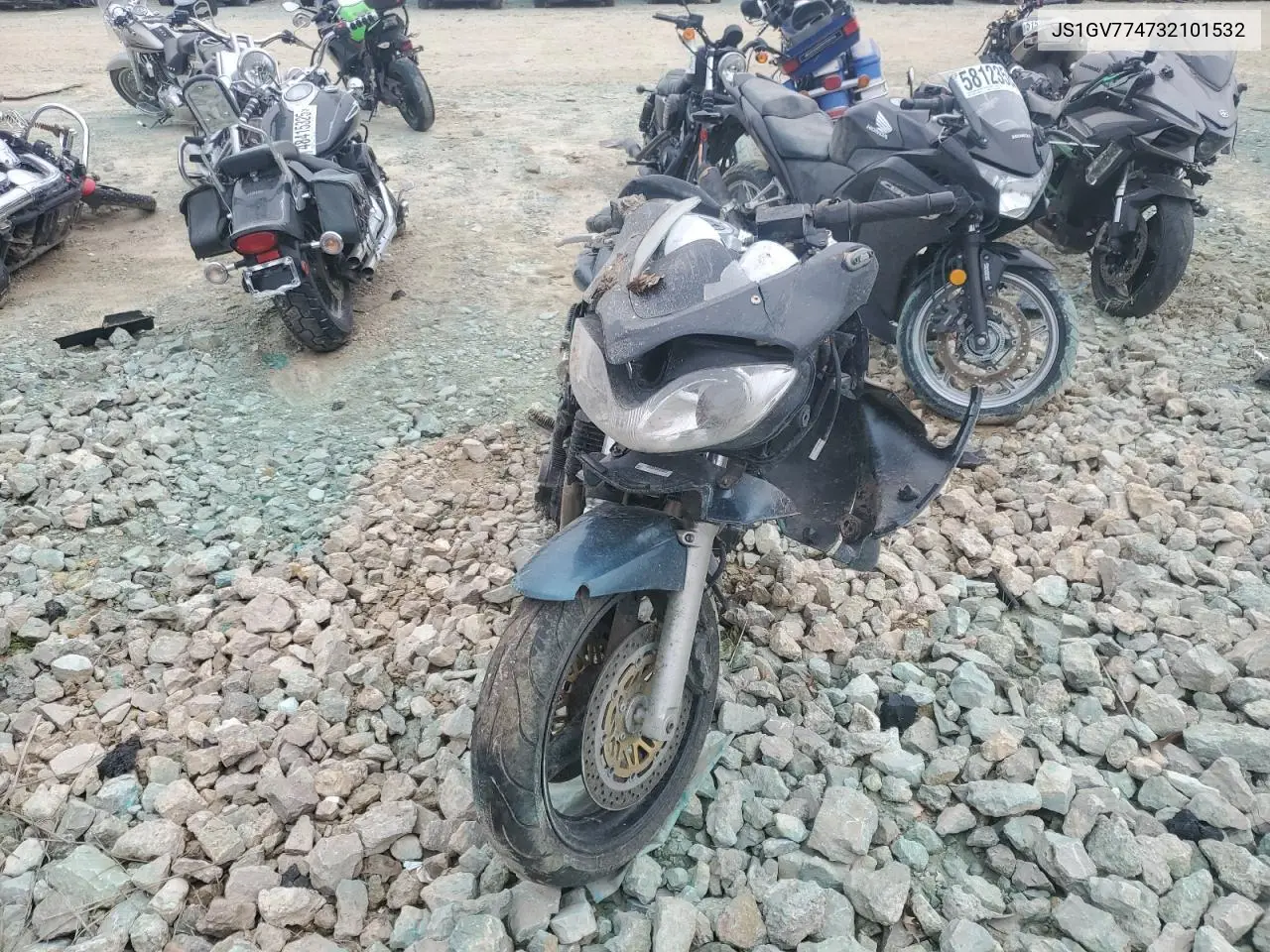 2003 Suzuki Gsf1200 Ba VIN: JS1GV774732101532 Lot: 50824105