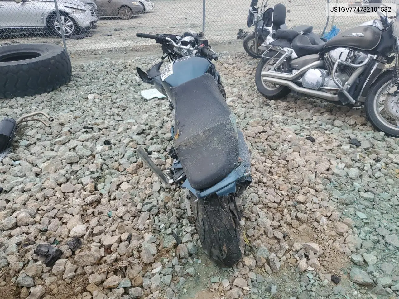 2003 Suzuki Gsf1200 Ba VIN: JS1GV774732101532 Lot: 50824105