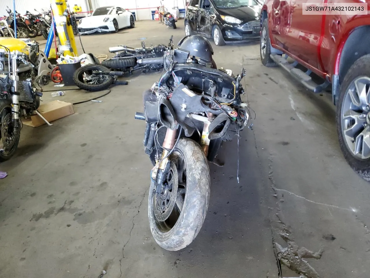 2003 Suzuki Gsx1300 R VIN: JS1GW71A432102143 Lot: 69879684