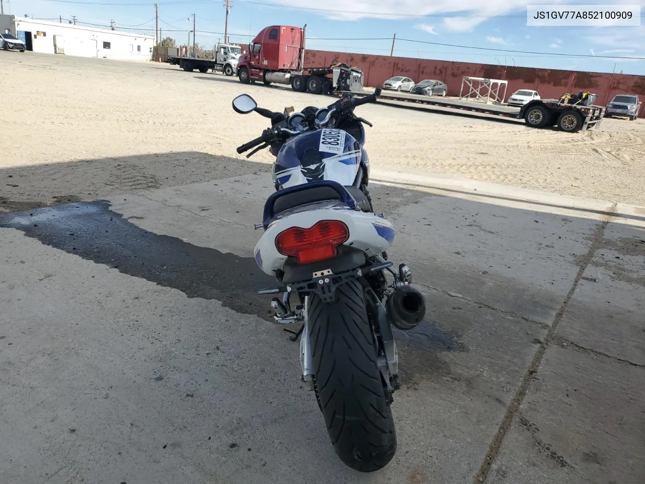 2005 Suzuki Gsf1200 Base VIN: JS1GV77A852100909 Lot: 83058504