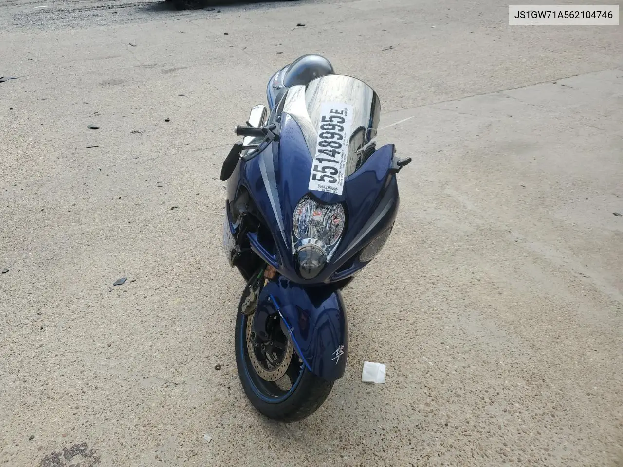 2006 Suzuki Gsx1300 R VIN: JS1GW71A562104746 Lot: 55148995