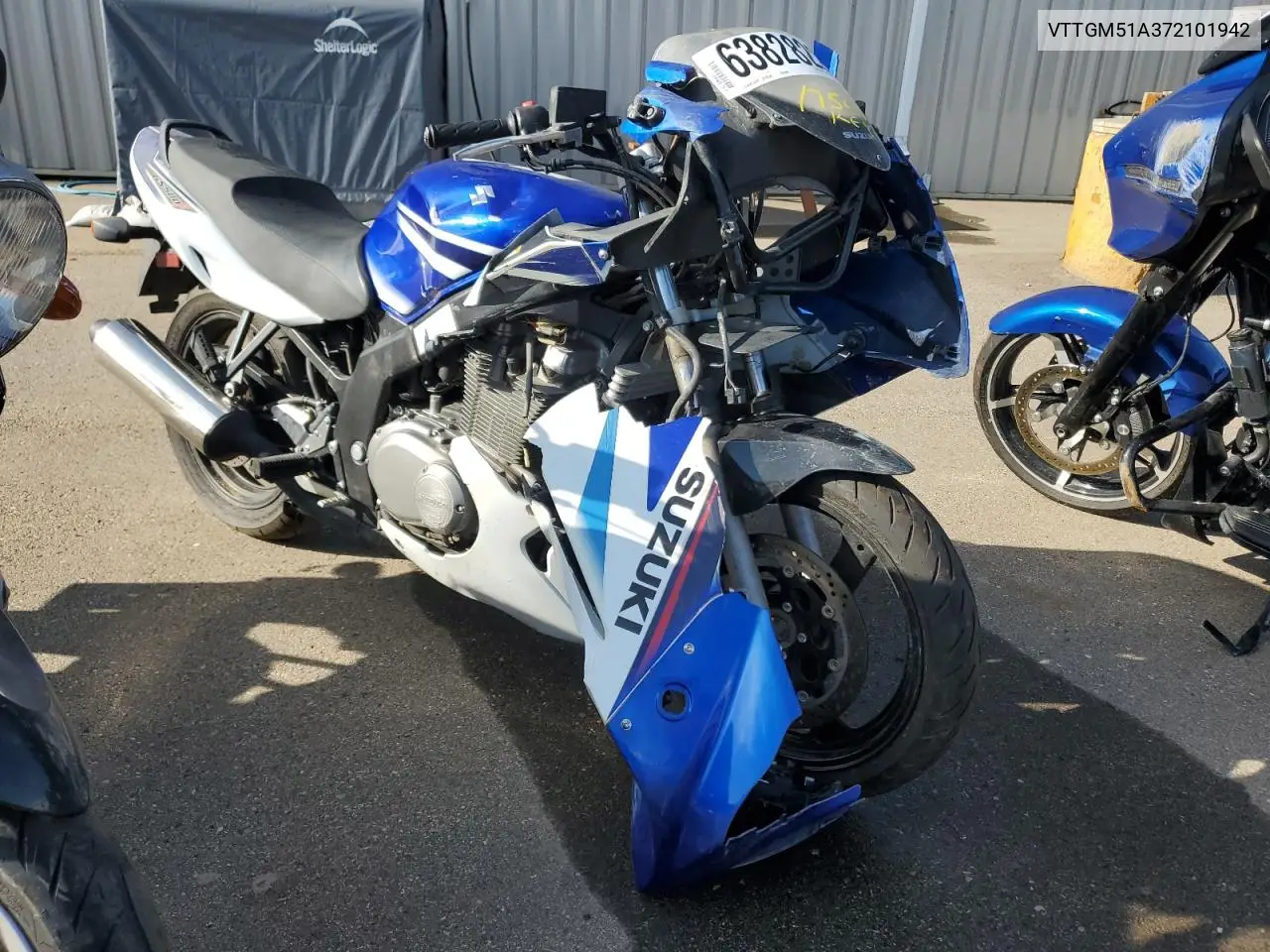 2007 Suzuki Gs500 VIN: VTTGM51A372101942 Lot: 63828225