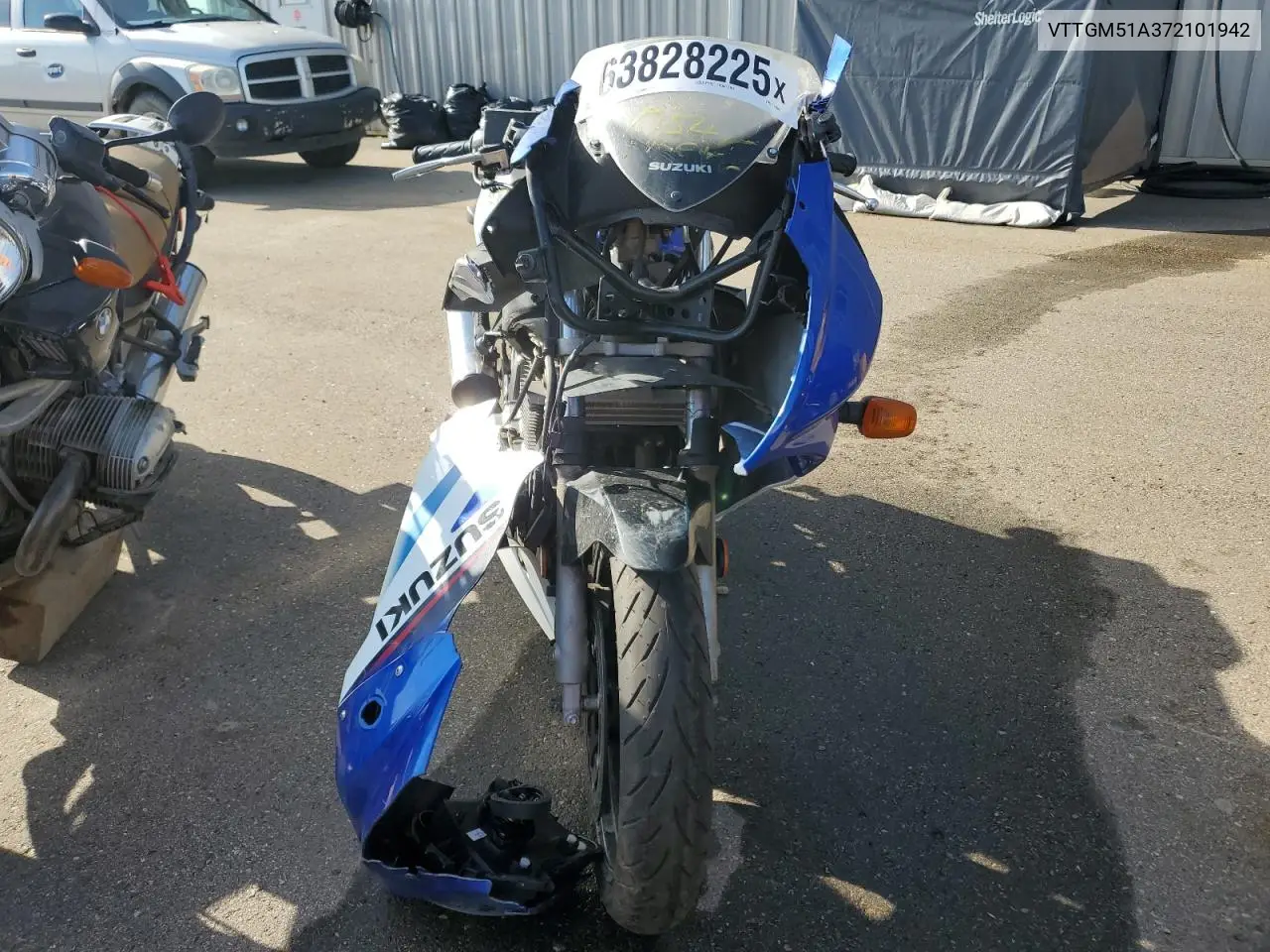 2007 Suzuki Gs500 VIN: VTTGM51A372101942 Lot: 63828225