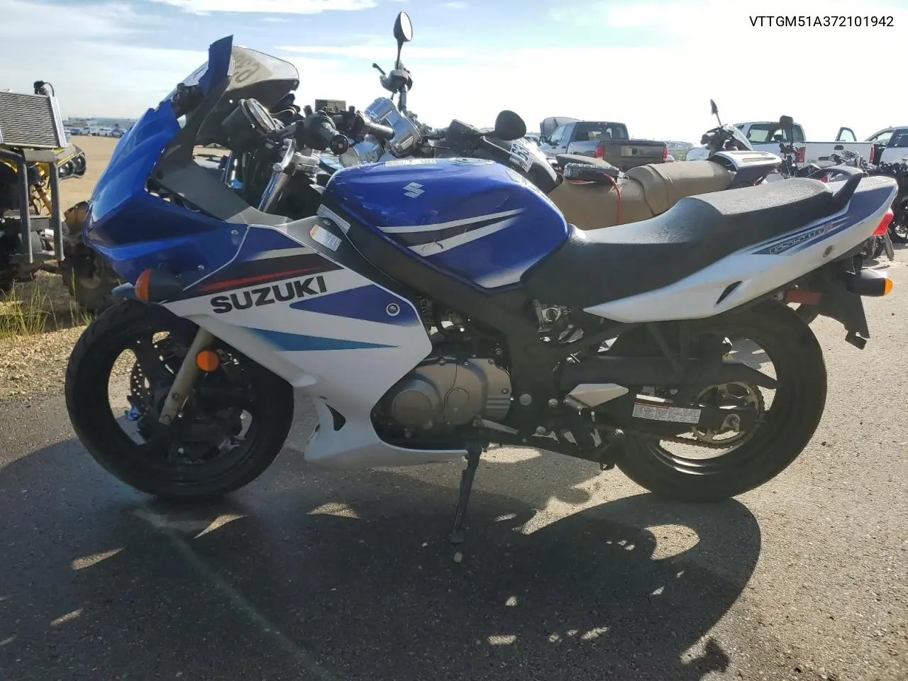 2007 Suzuki Gs500 VIN: VTTGM51A372101942 Lot: 63828225