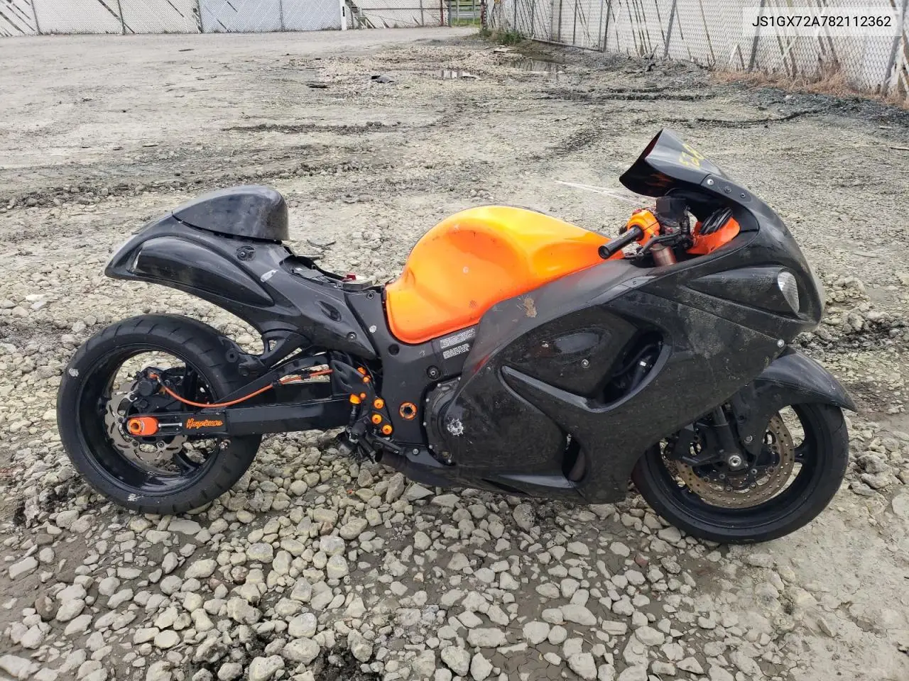 2008 Suzuki Gsx1300 R VIN: JS1GX72A782112362 Lot: 52882285