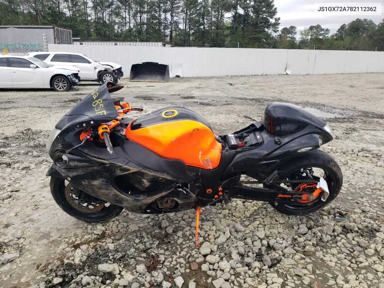 2008 Suzuki Gsx1300 R VIN: JS1GX72A782112362 Lot: 52882285