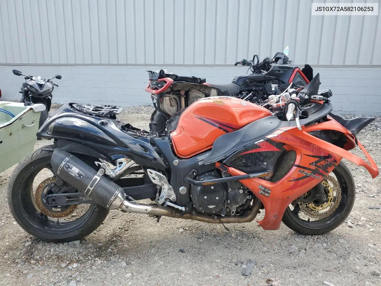 2008 Suzuki Gsx1300 R VIN: JS1GX72A582106253 Lot: 58933995