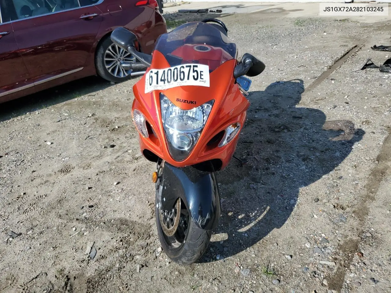 2008 Suzuki Gsx1300 R VIN: JS1GX72A282103245 Lot: 61400675